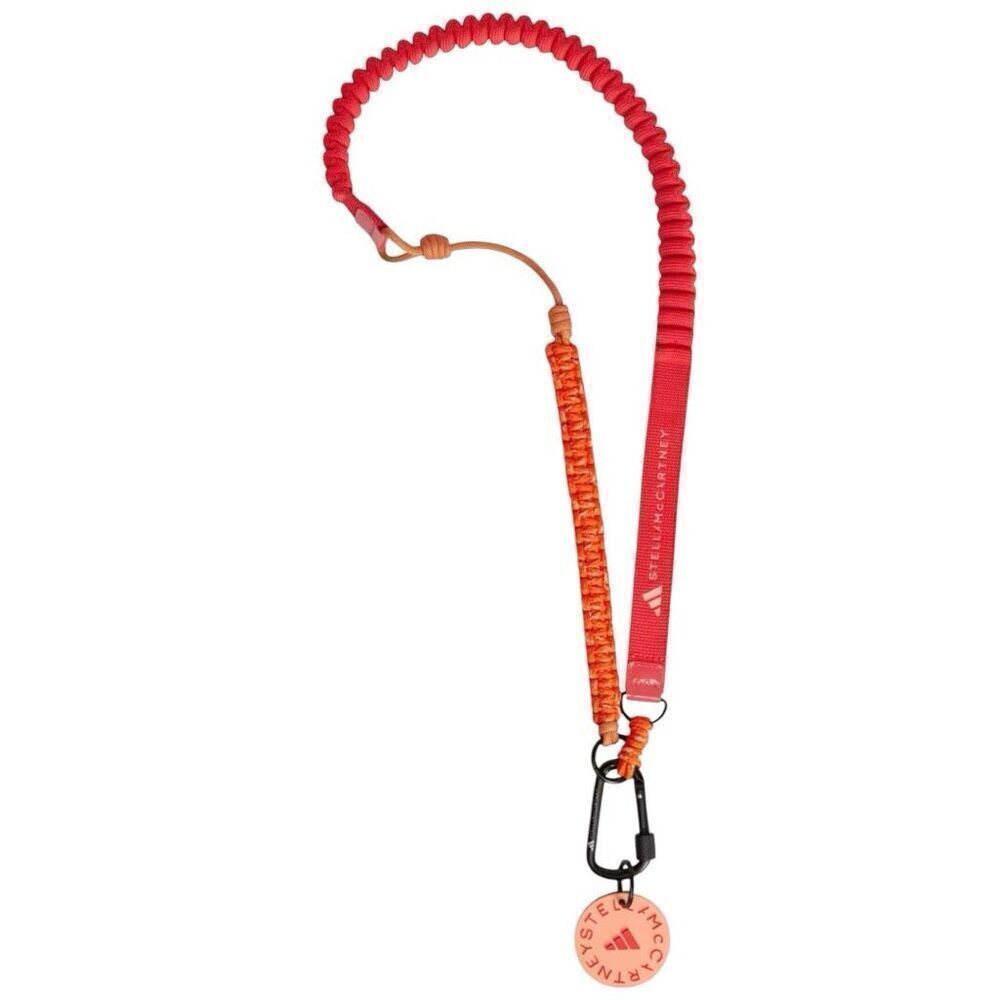 Adidas x Stella McCartney Lanyard Keychain Crossbody Coral  Pink , NWT